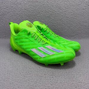 Adidas Adizero Men 13.5 Shoe Solar Green Big Mood Football Cleats Sneaker GX7891